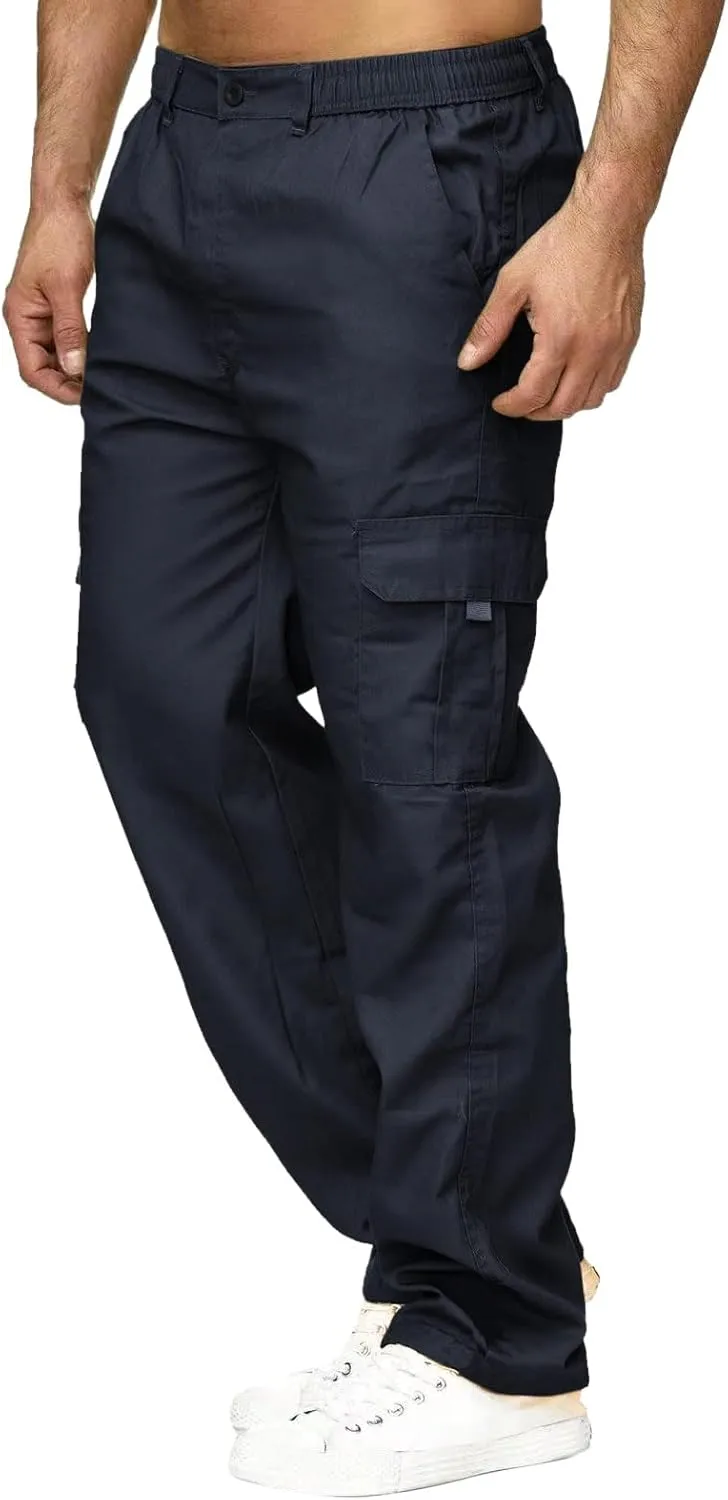 Cargo Trousers for Men Cotton Sweatpants Casual Athletic Jogger Sports Outdoor Trousers Mens Sweatpants Men Joggers