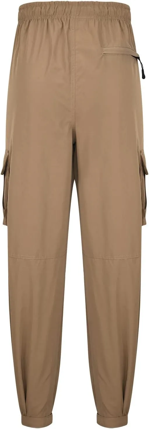 Cargo Trousers for Men Workout Sports Pant Men's Cargo Pants Elastic Waist Joggers Solid Casual Multi Pockets Outdoor
