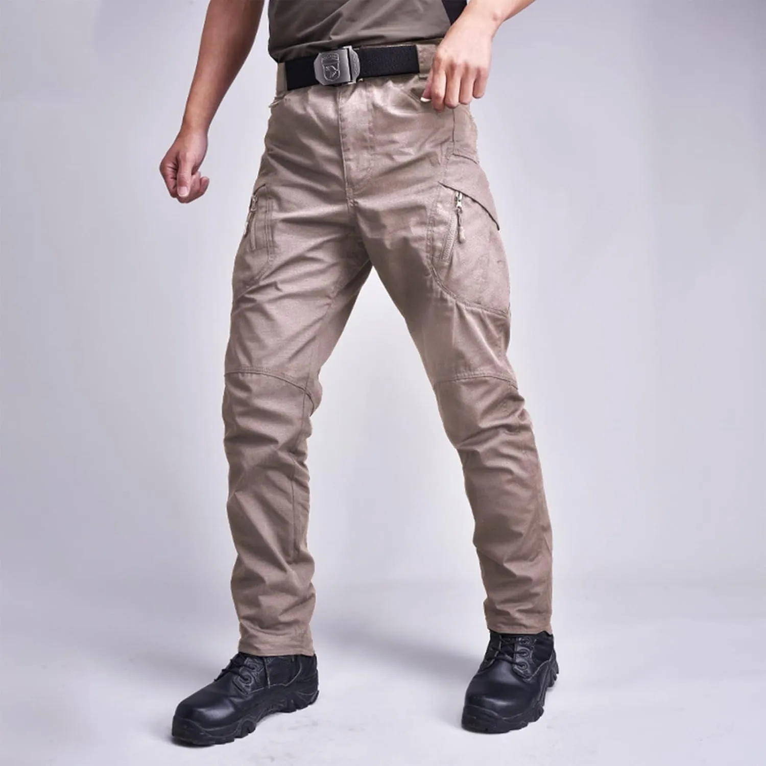 Carpenter Pants for Men Relaxed Fit Stretch Tactical Pants Flex Baggy Camo Hunting Pants Ripstop Camouflage Pants