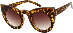 Cat Eye Sunglasses Vintage White Black Female Cateye Sun Glasses