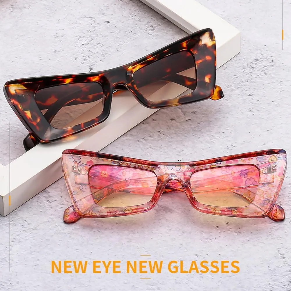 Cat Eye Sunglasses Women Fashion Vintage Female Shades Luxury Sun Glasses UV400 Eyewear