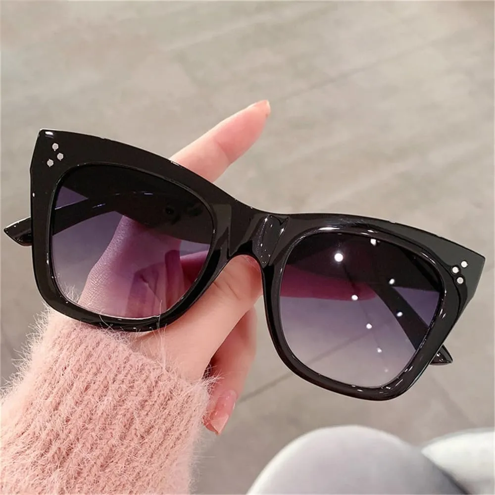 Cat Eye Sunglasses Women Shades UV400 Men Gradient Sun Glasses