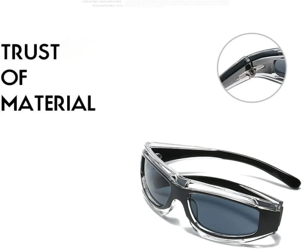 CGZWFERA-Sunglasses Outdoor Sunglasses Cycling Full Frame Riding Sun Glasses Women Glasses Men Eyewear UV400
