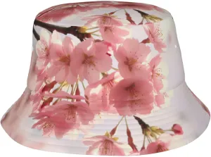 Cherry Blossom Bucket Hat Packable Breathable Sun Hats Fisherman Hats Outdoor Summer Travel Hiking Beach Caps for Men Women