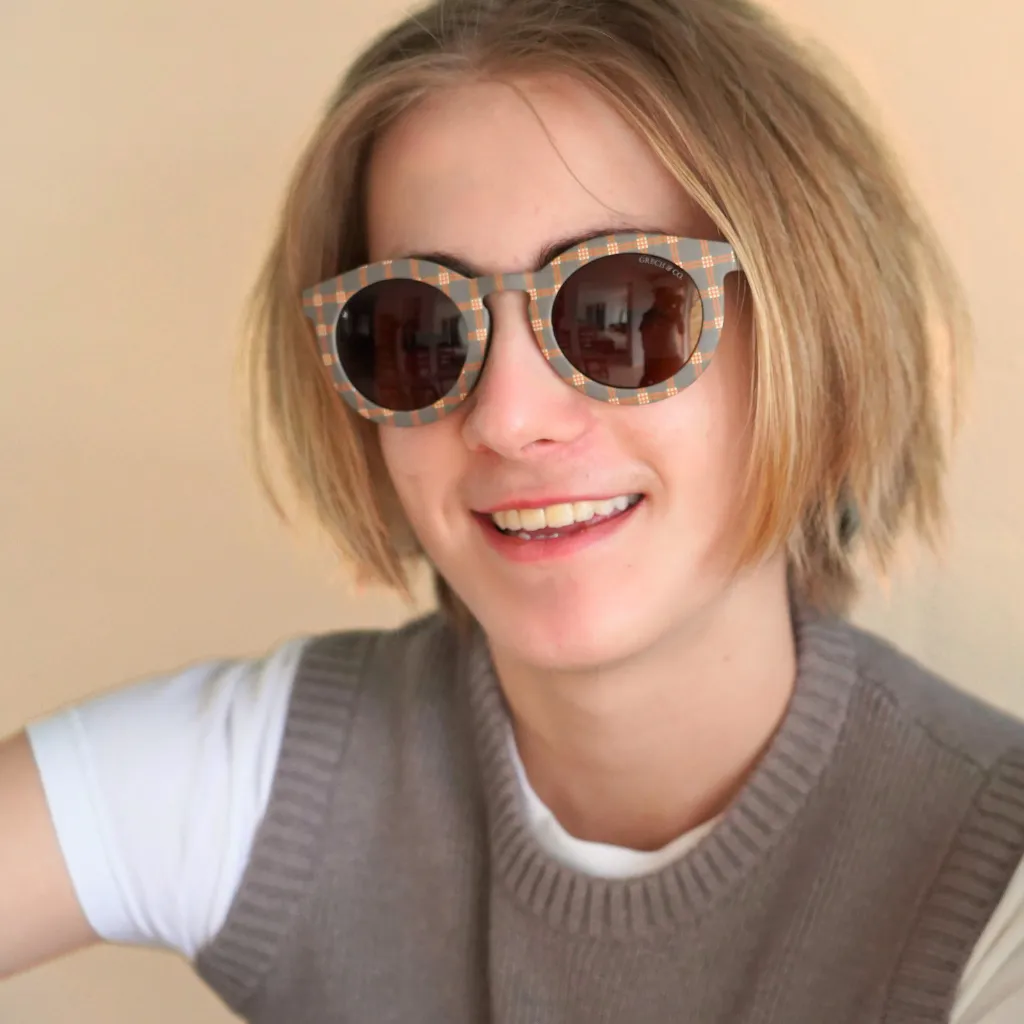 CLASSIC: BENDABLE & POLARIZED SUNGLASSES | STORM PLAID