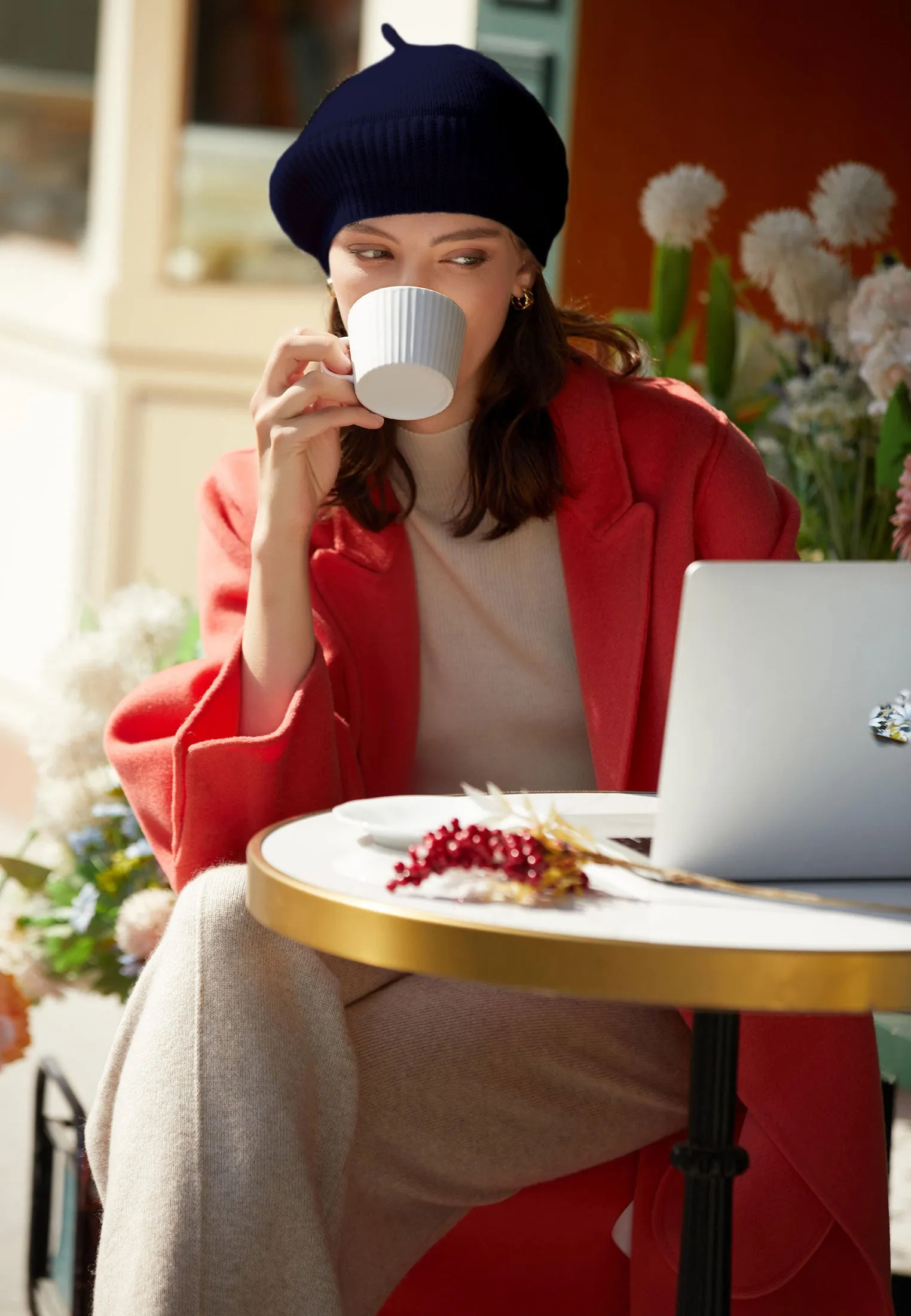Classic Cashmere Beret