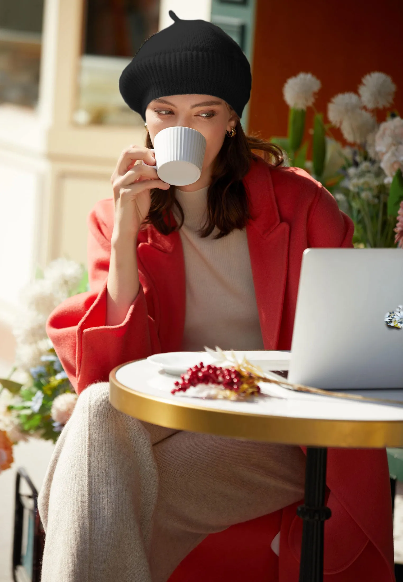 Classic Cashmere Beret