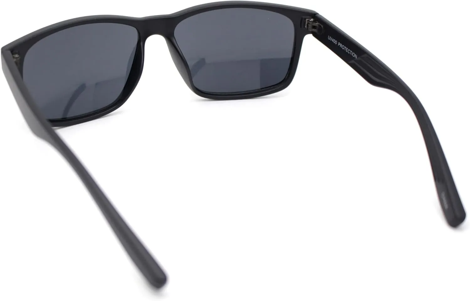 Classic Mens Sport Horn Rim Plastic Rectangular Sunglasses