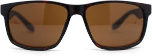 Classic Mens Sport Horn Rim Plastic Rectangular Sunglasses
