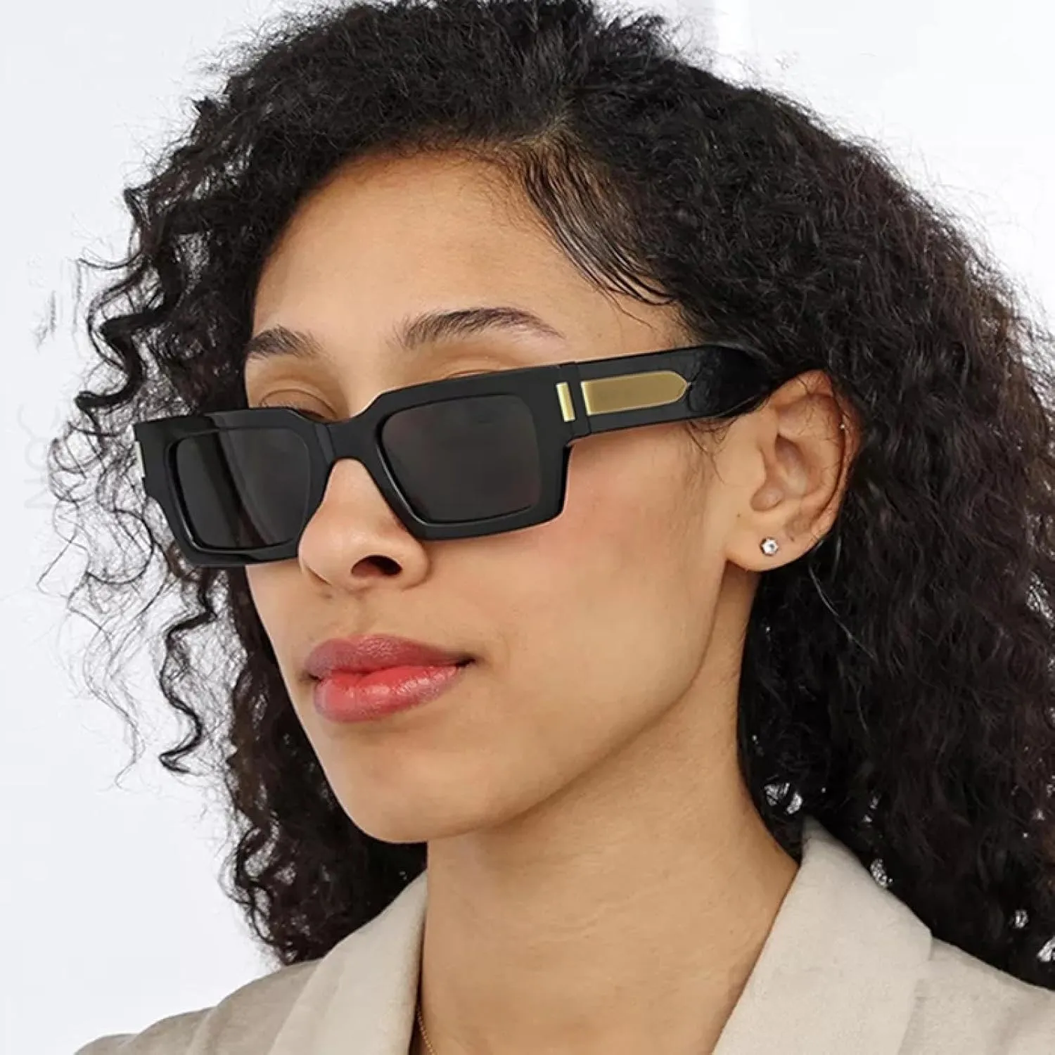 Classic Small Sunglasses for Women Vintage Trendy Men Fashion Luxury Retro