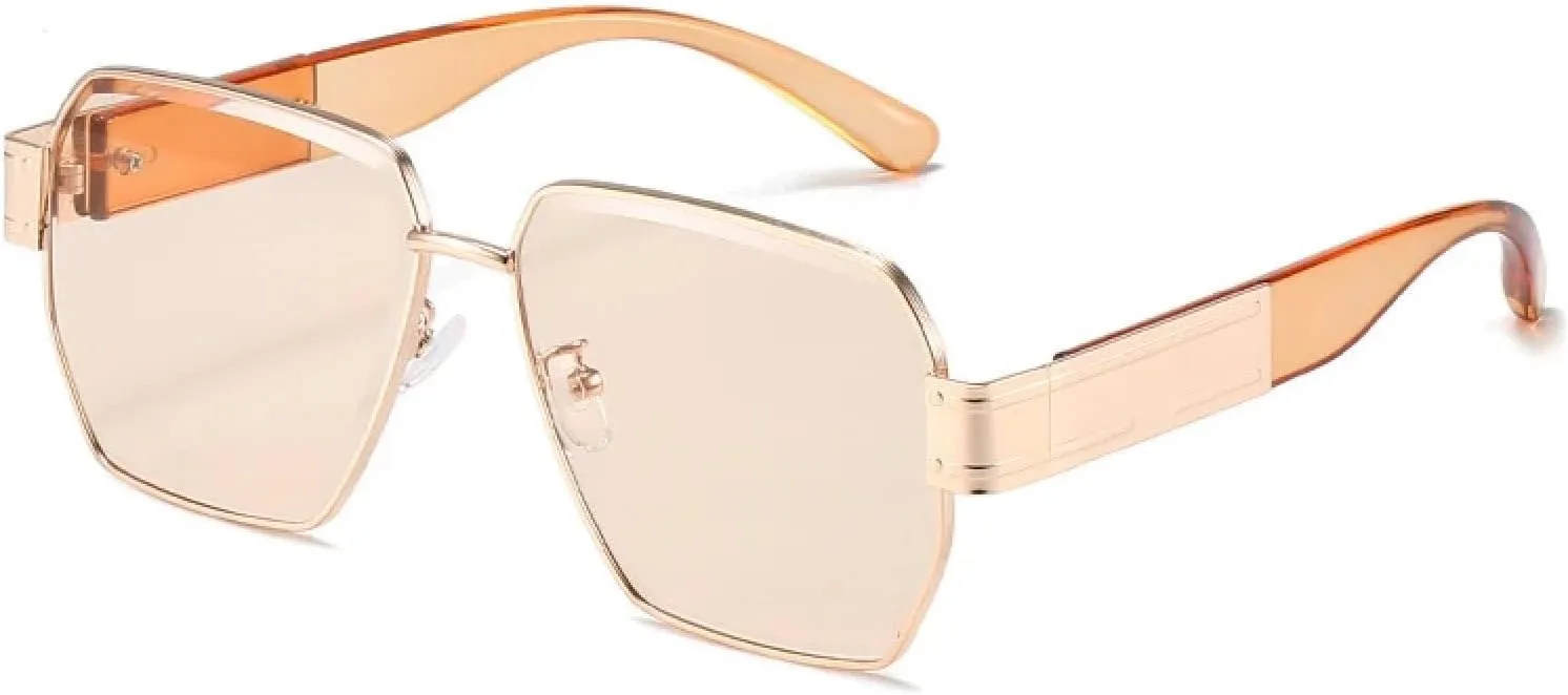Classic Sunglasses Women Men Fashion Luxury Big Frame Sun Glasses Vintage Travel Driving Shades Uv400