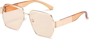 Classic Sunglasses Women Men Fashion Luxury Big Frame Sun Glasses Vintage Travel Driving Shades Uv400