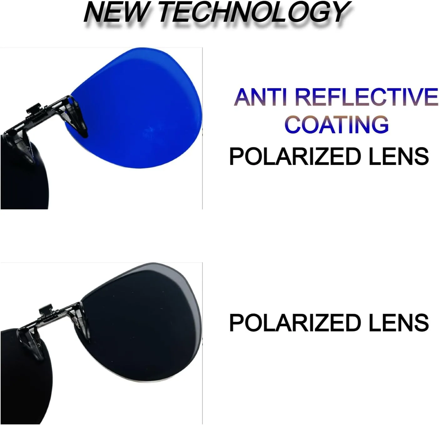 Clip on Sunglasses Over Prescription Glasses Polarized Anti Glare Flip Up UV Protection Glasses For Men Women