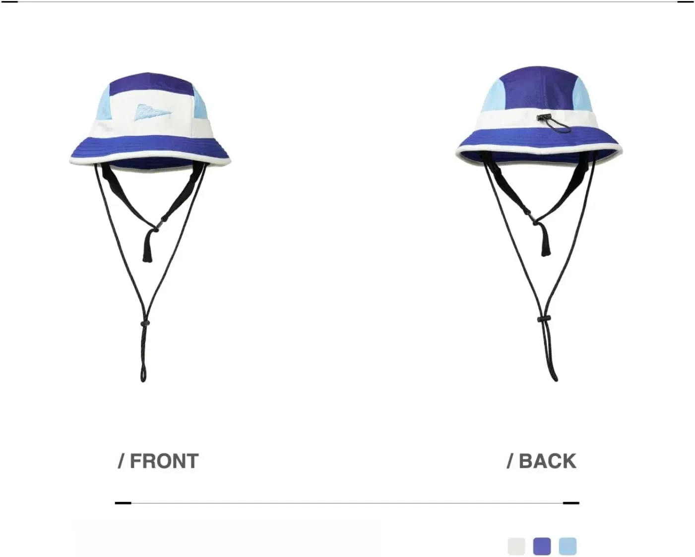 Color-Blocked Fisherman Style Sun Hat for Outdoor Camping, Surfing & Vacations - Wide Brim, UV Protective, Anti-Slip