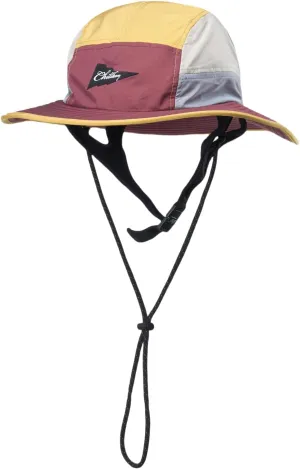 Color-Blocked Fisherman Style Sun Hat for Outdoor Camping, Surfing & Vacations - Wide Brim, UV Protective, Anti-Slip