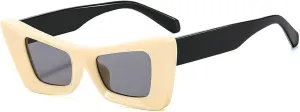 COTIA Cat Eye Sunglasses Women Fashion Vintage Square Men Personality Design Sun Glasses UV400 Eyewear