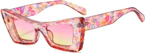 COTIA Cat Eye Sunglasses Women Fashion Vintage Square Men Personality Design Sun Glasses UV400 Eyewear