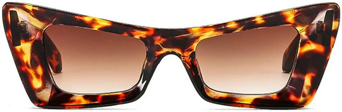 COTIA Cat Eye Sunglasses Women Fashion Vintage Square Men Personality Design Sun Glasses UV400 Eyewear