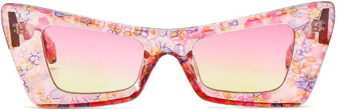 COTIA Cat Eye Sunglasses Women Fashion Vintage Square Men Personality Design Sun Glasses UV400 Eyewear