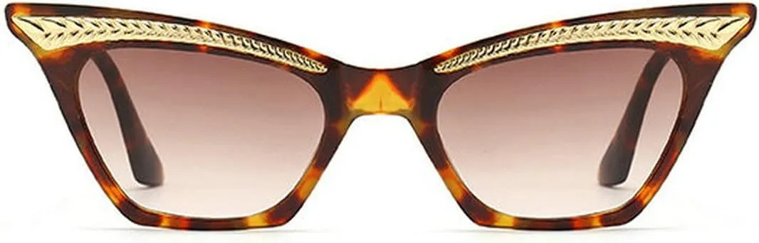 COTIA Fashion Cat Eye Sunglasses Women Vintage Sun Glasses Ladies Shades UV400 Eyewear Goggles
