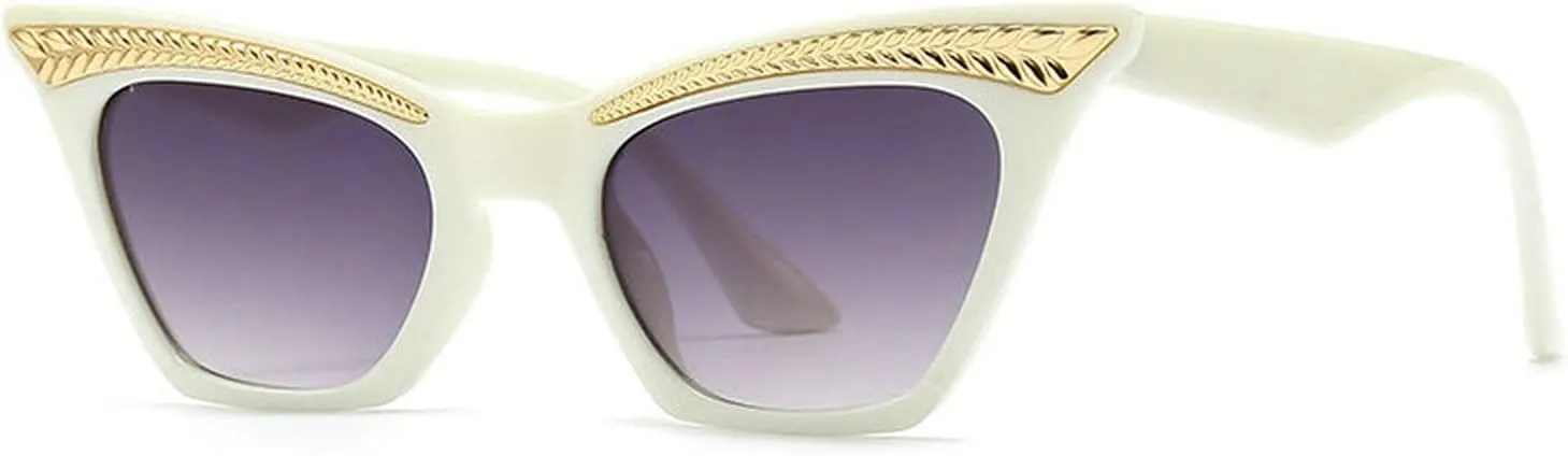 COTIA Fashion Cat Eye Sunglasses Women Vintage Sun Glasses Ladies Shades UV400 Eyewear Goggles