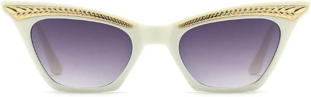 COTIA Fashion Cat Eye Sunglasses Women Vintage Sun Glasses Ladies Shades UV400 Eyewear Goggles