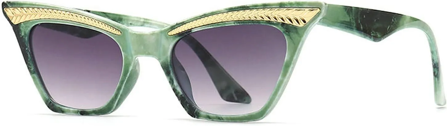 COTIA Fashion Cat Eye Sunglasses Women Vintage Sun Glasses Ladies Shades UV400 Eyewear Goggles