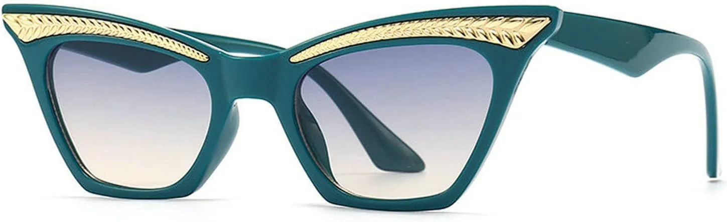 COTIA Fashion Cat Eye Sunglasses Women Vintage Sun Glasses Ladies Shades UV400 Eyewear Goggles