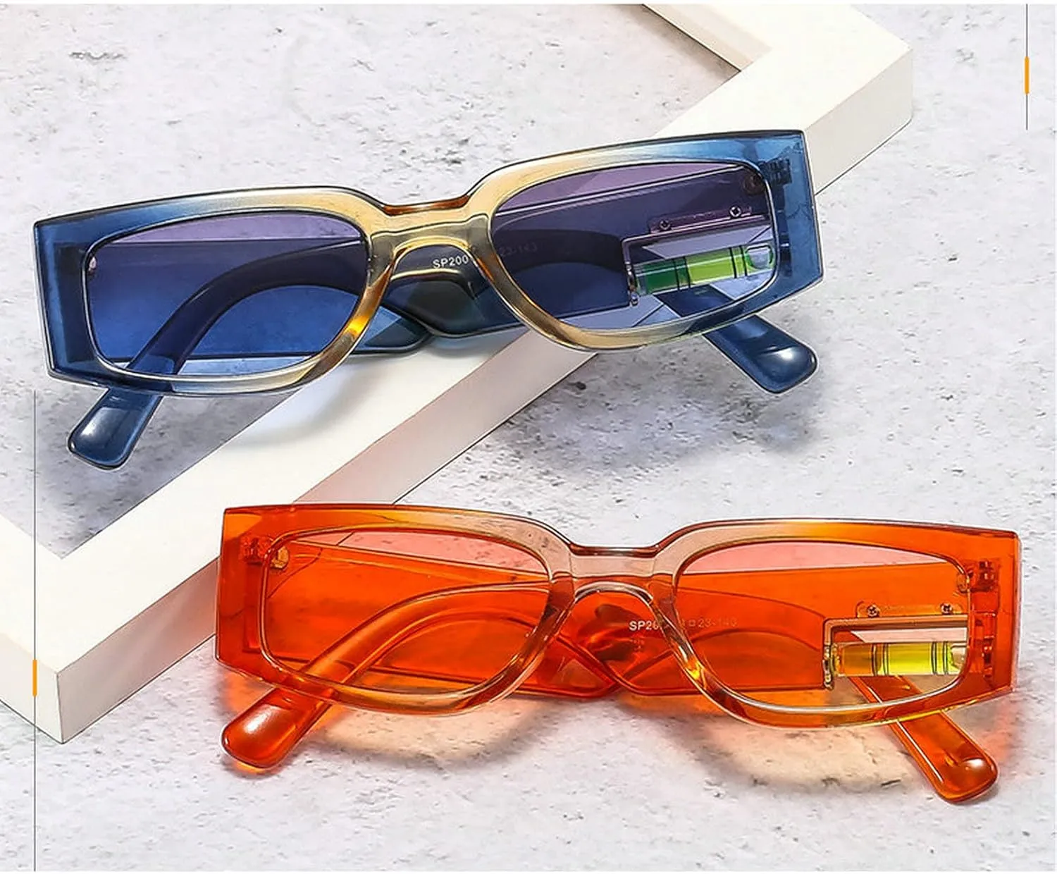 COTIA Small Square Sunglasses Men Women Vintage Cat Eye Ladies Sunglasses Retro Trends Goggles