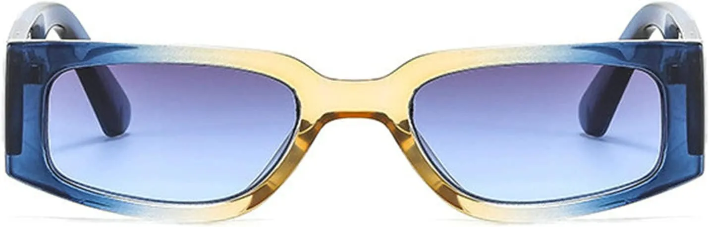 COTIA Small Square Sunglasses Men Women Vintage Cat Eye Ladies Sunglasses Retro Trends Goggles