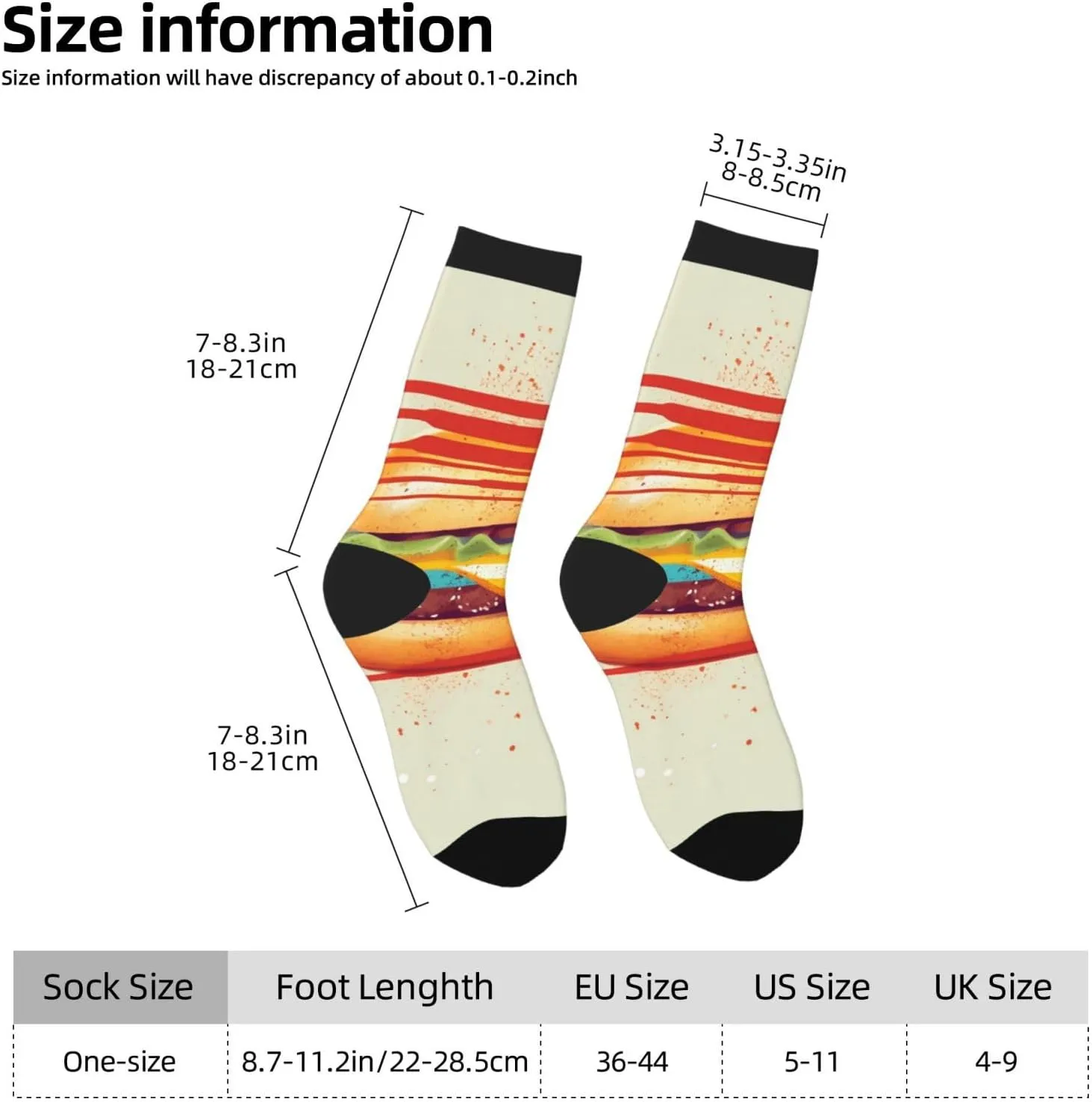 Crew Athletic Socks Moisture-Wicking Running Sock Tomorrow I'll Start Running Casual Calf Socks for Men Women