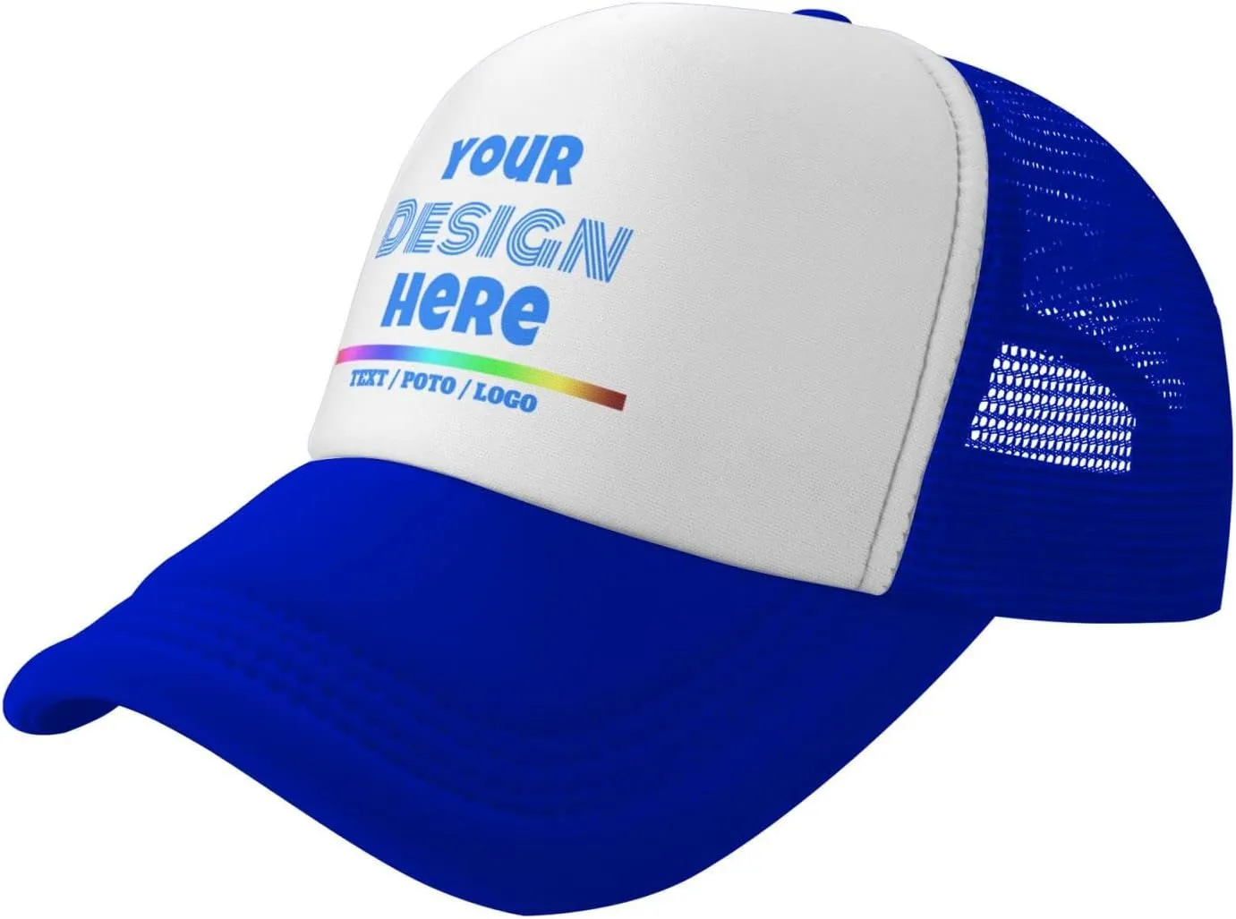 Custom Baseball Cap for Men Personalized Baseball Cap Custom Baseball Cap with Your Text Black