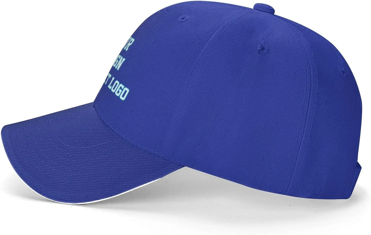 Custom Baseball Cap for Men Personalized Baseball Cap Custom Baseball Cap with Your Text Black