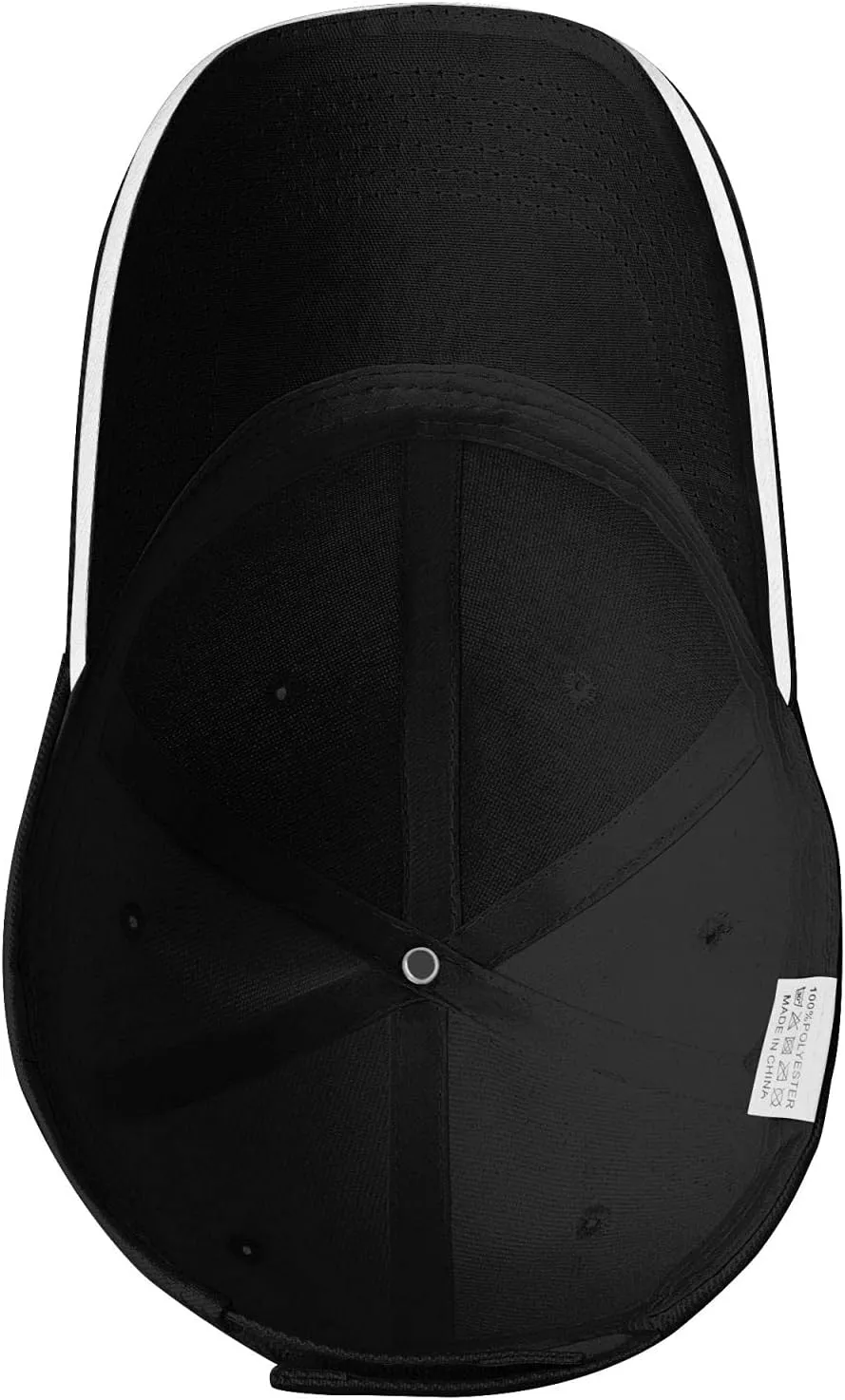 Custom Baseball Cap for Men Personalized Baseball Cap Custom Baseball Cap with Your Text Black