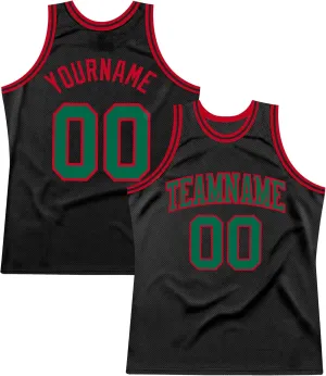 Custom Name Team Name Number Cream Black-Blue Authentic Throwback Basketball Jersey, Personalized Uniform Basketball Shirt