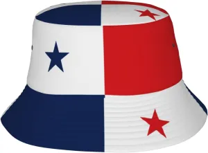 Cute Flag Bucket Hat Wide Brim Protection Sun Hat Fishing Hiking Travel Outdoor Flag Hats for Men Women