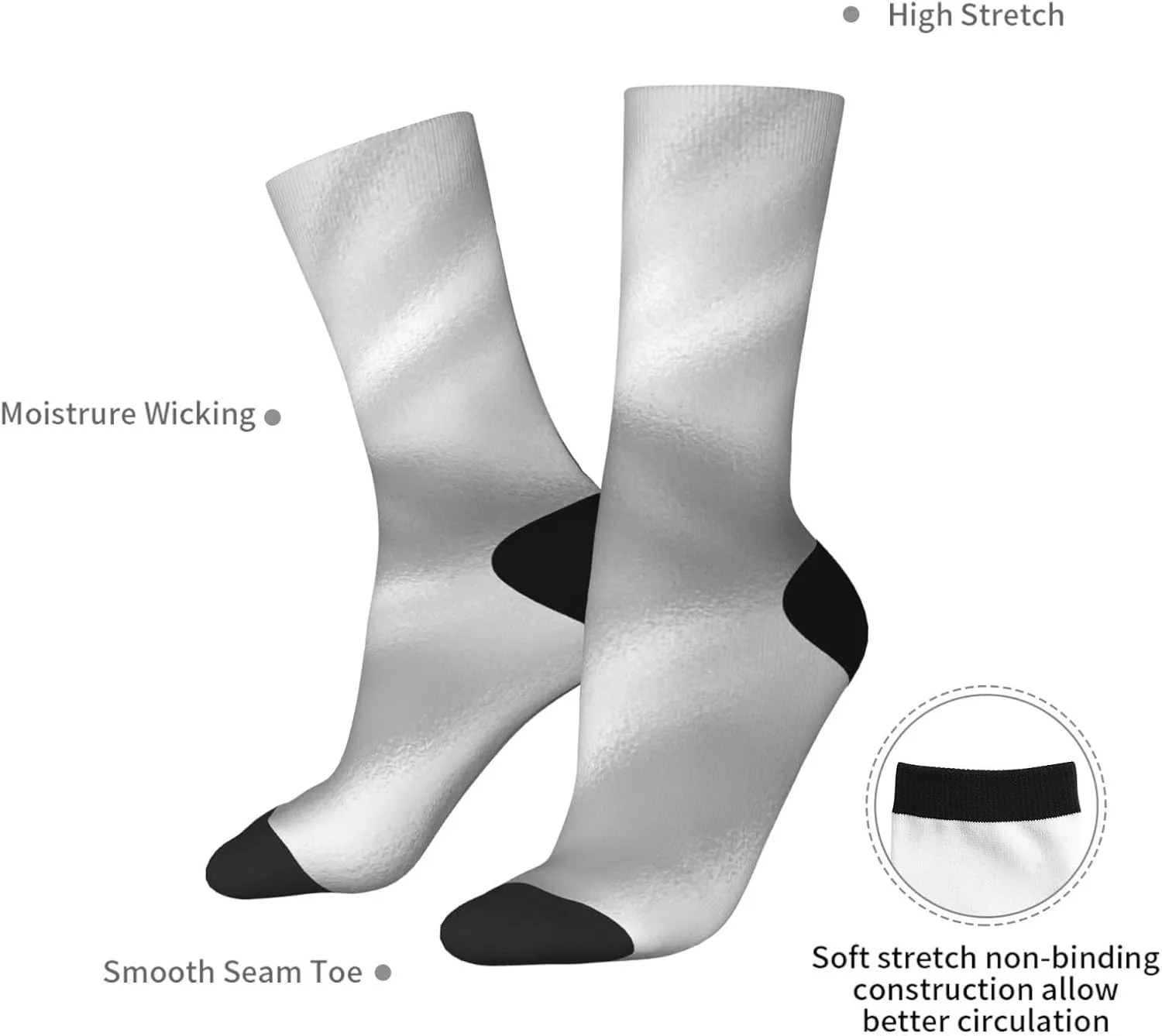Diamonds Pattern-1 Fun And Innovative Men'S And Women'S Crew - Elastic Comfortable Formal Socks, Gift Casual Socks