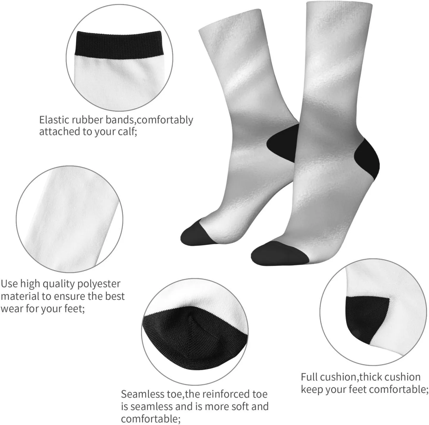 Diamonds Pattern-1 Fun And Innovative Men'S And Women'S Crew - Elastic Comfortable Formal Socks, Gift Casual Socks