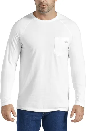 Dickies Men's Big and Tall Temp-iq Performance Cooling Long Sleeve T-Shirt