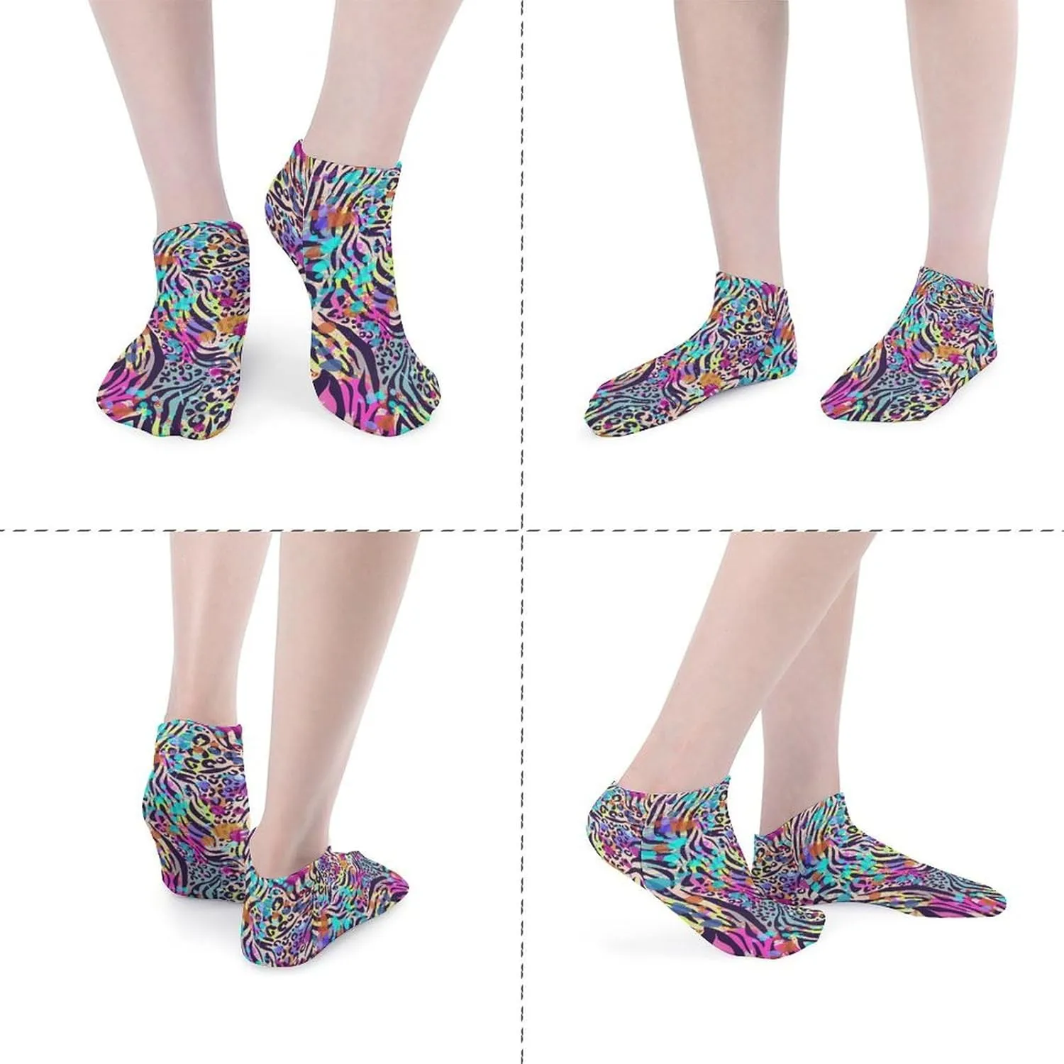 Dress Socks Women Light Casual Running Crew Socks, No Show Funny Novelty Outdoor Socks for Ladies Girl
