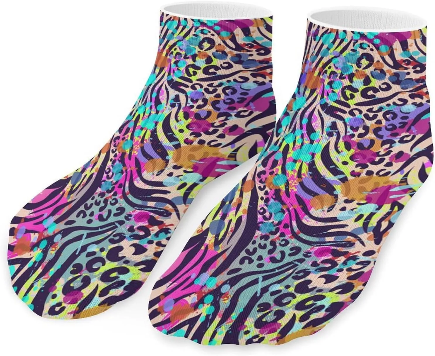 Dress Socks Women Light Casual Running Crew Socks, No Show Funny Novelty Outdoor Socks for Ladies Girl