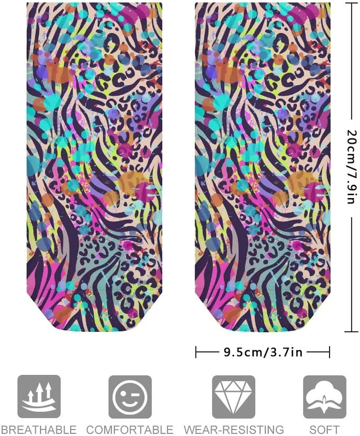 Dress Socks Women Light Casual Running Crew Socks, No Show Funny Novelty Outdoor Socks for Ladies Girl