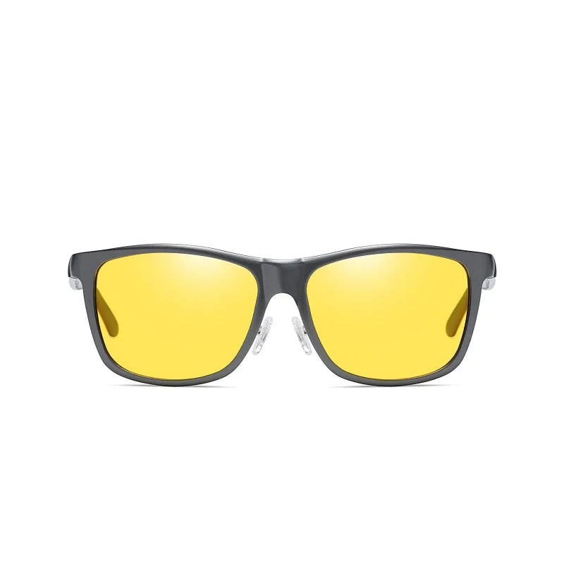 DUCO Polarized Night Vision Glasses for Men and Women Yellow Safety Driving Glasses with UV Protection and Anti Glare Coop - NV