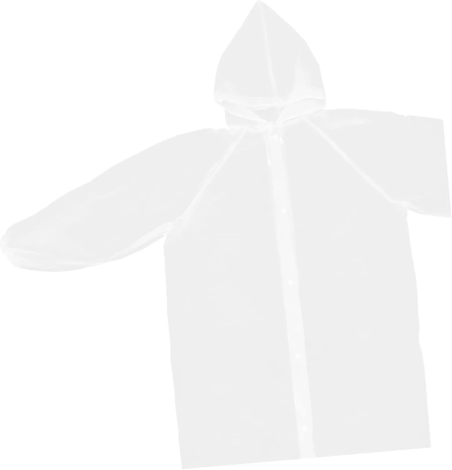 EVA Rain Coats Mountaineering Raincoat Outdoor Hiking Raincoat with Hat Hiking Raincoat 3pcs (White)