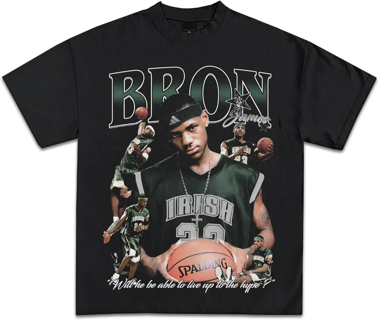 Exclusive Designed Basketball Graphic T-Shirts | Premium Grade Heavyweight Tees | Rap Basketball Y2K Vintage