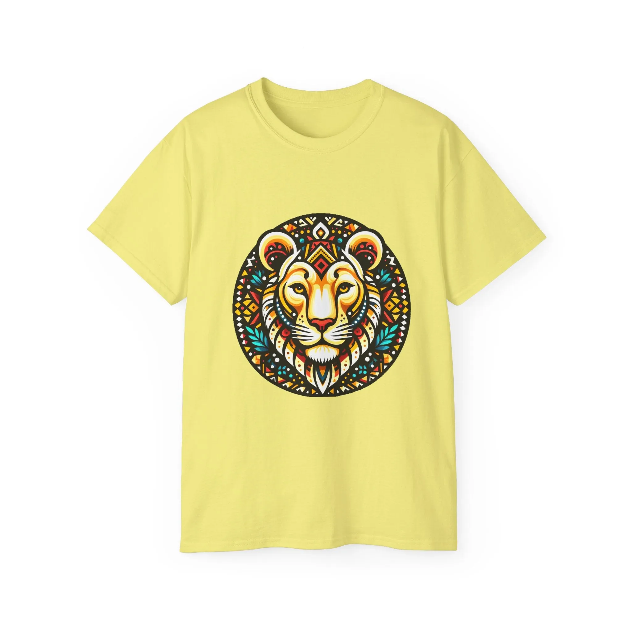 EXOTIC BIG CATS: Queen Lioness-B. / Unisex Graphic Tee Shirt
