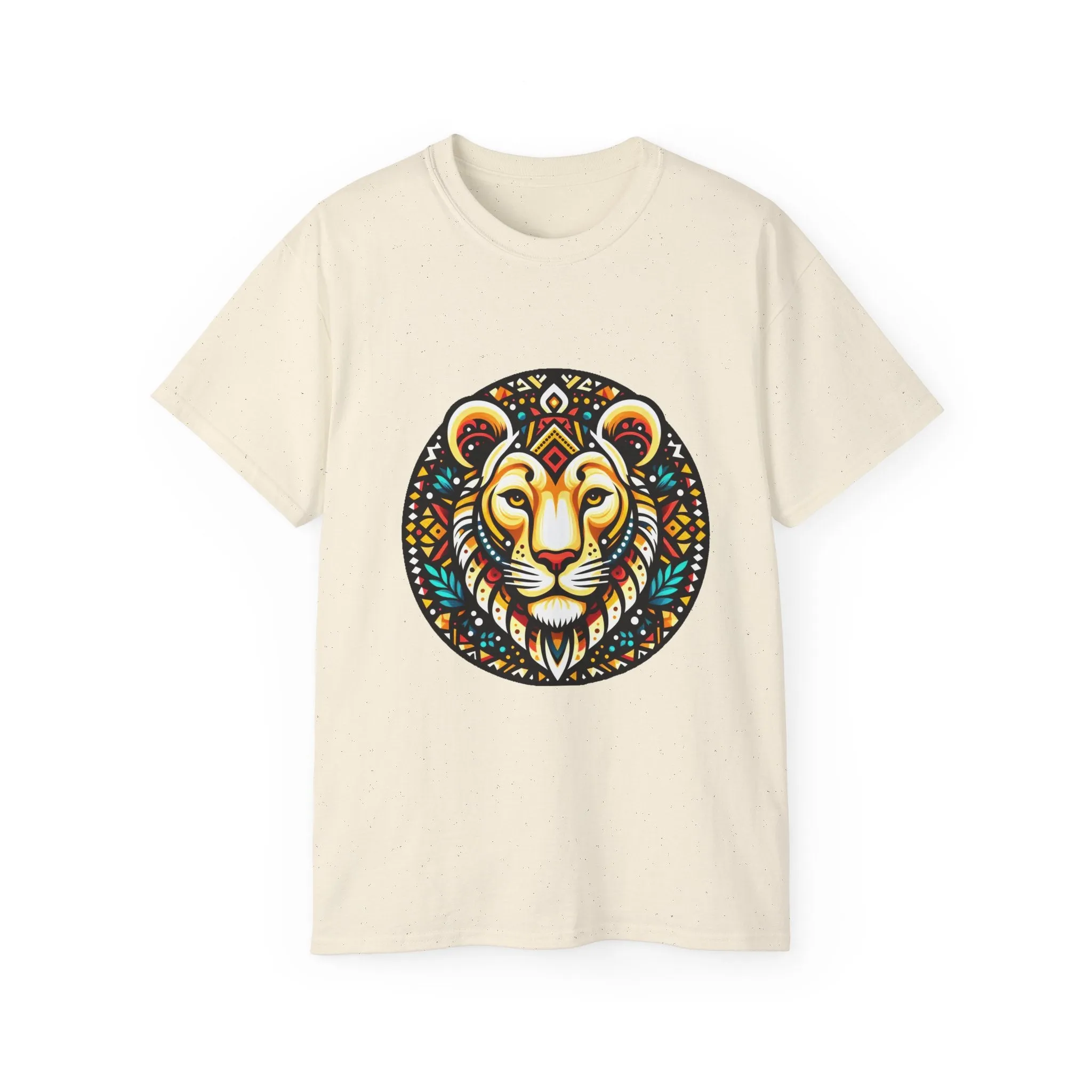 EXOTIC BIG CATS: Queen Lioness-B. / Unisex Graphic Tee Shirt