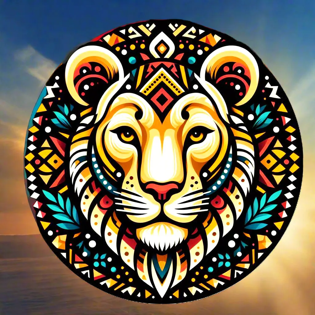 EXOTIC BIG CATS: Queen Lioness-B. / Unisex Graphic Tee Shirt
