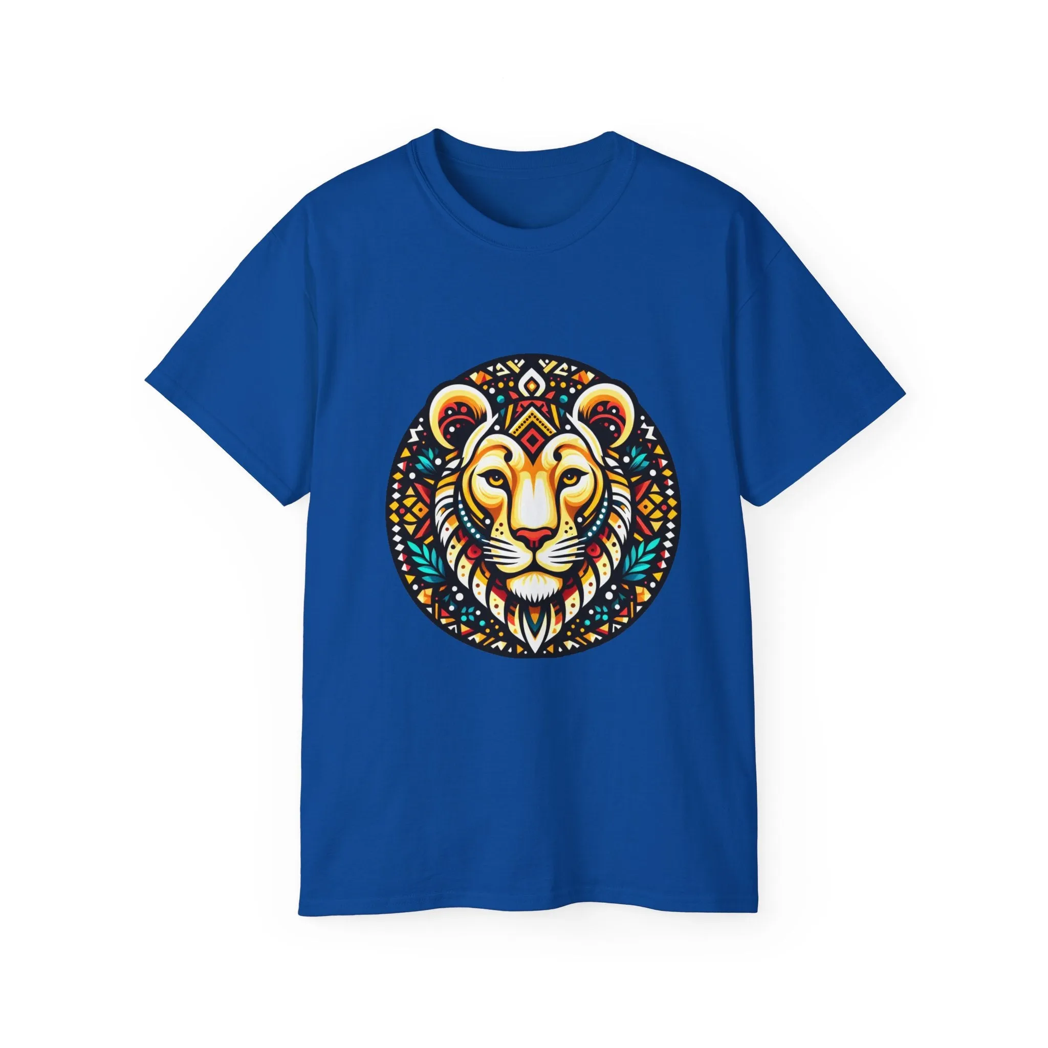 EXOTIC BIG CATS: Queen Lioness-B. / Unisex Graphic Tee Shirt