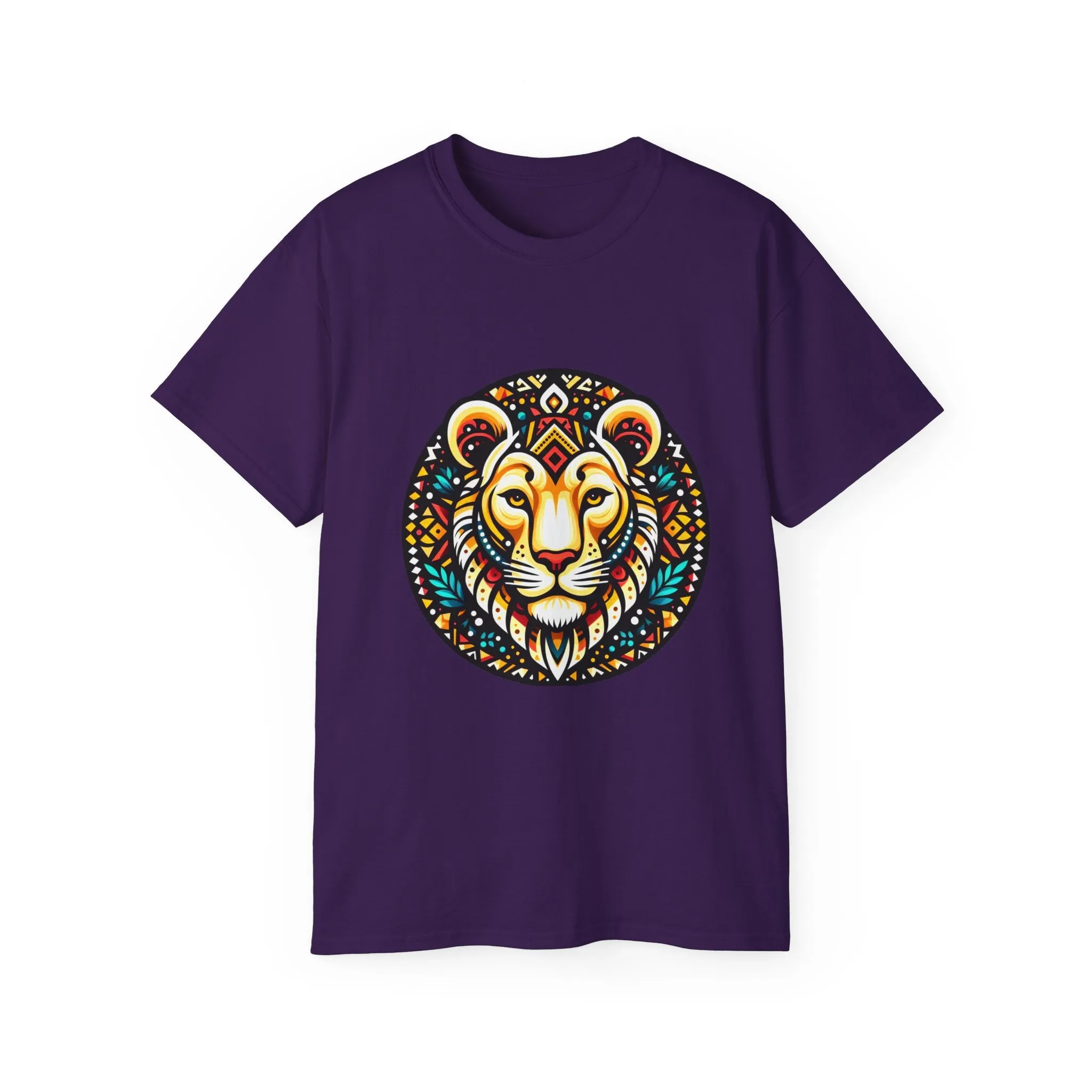 EXOTIC BIG CATS: Queen Lioness-B. / Unisex Graphic Tee Shirt